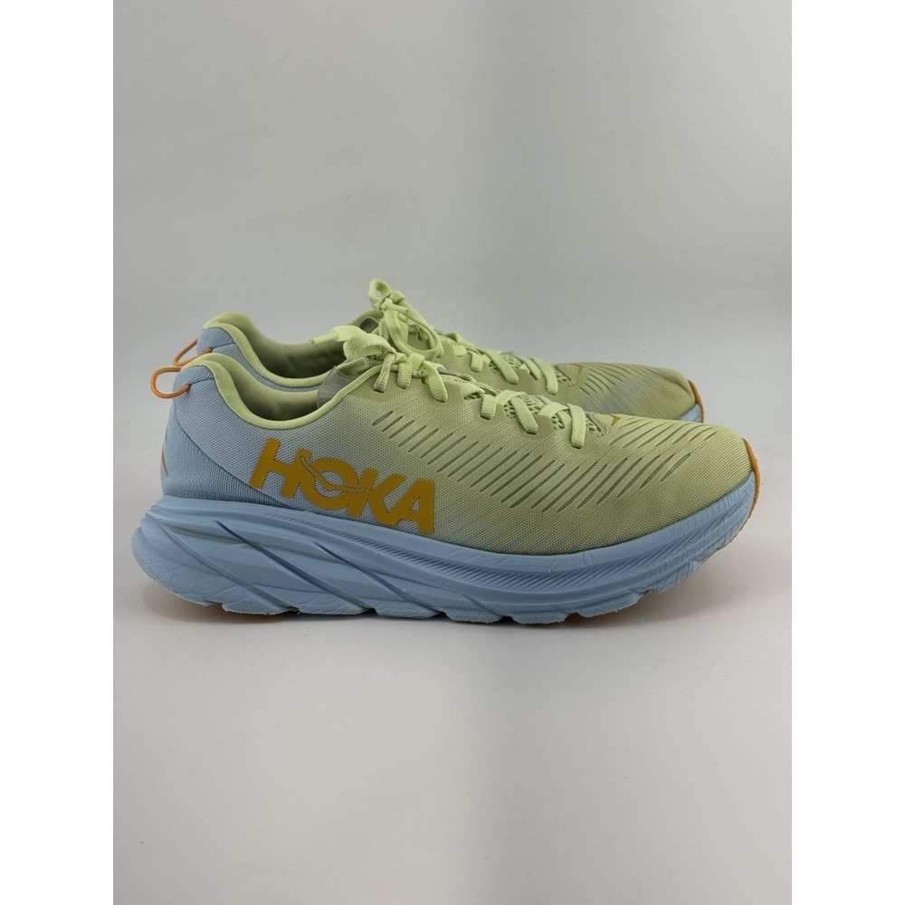 Hoka One One Rincon 3 Shoes Womens Size 8.5 Green Running Sneakers 1119396 BSSNG